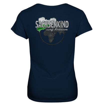 Sachsenkind auf Reisen - Sachsen - Urlaub - Erholung - Ladies Premium Shirt
