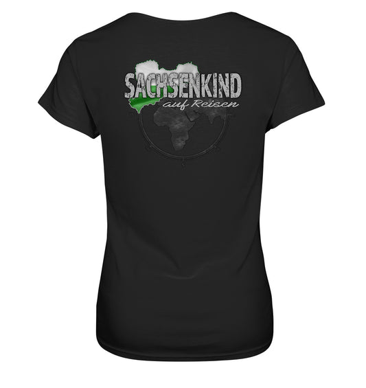 Sachsenkind auf Reisen - Sachsen - Urlaub - Erholung - Ladies Premium Shirt