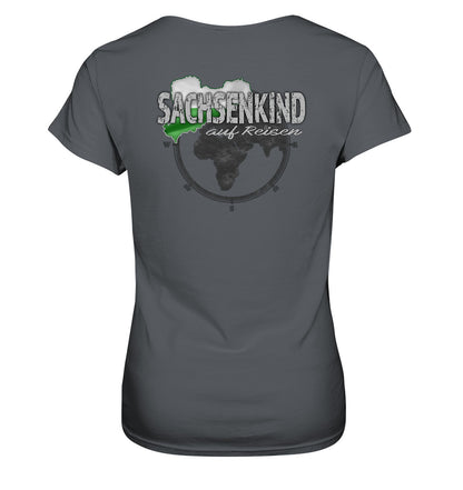 Sachsenkind auf Reisen - Sachsen - Urlaub - Erholung - Ladies Premium Shirt