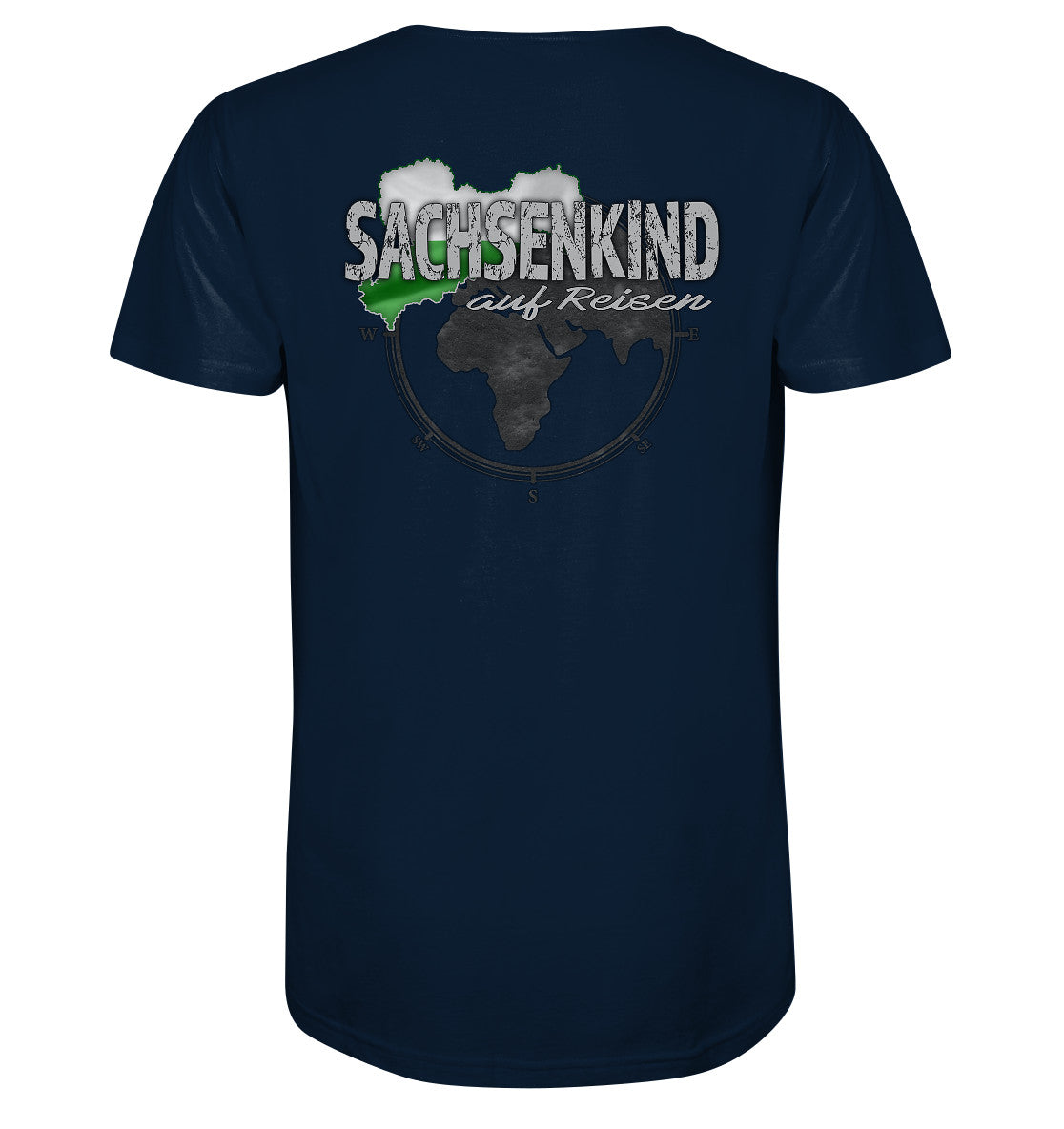 sachsenkind auf reisen - sachsen - urlaub - erholung - organic shirt