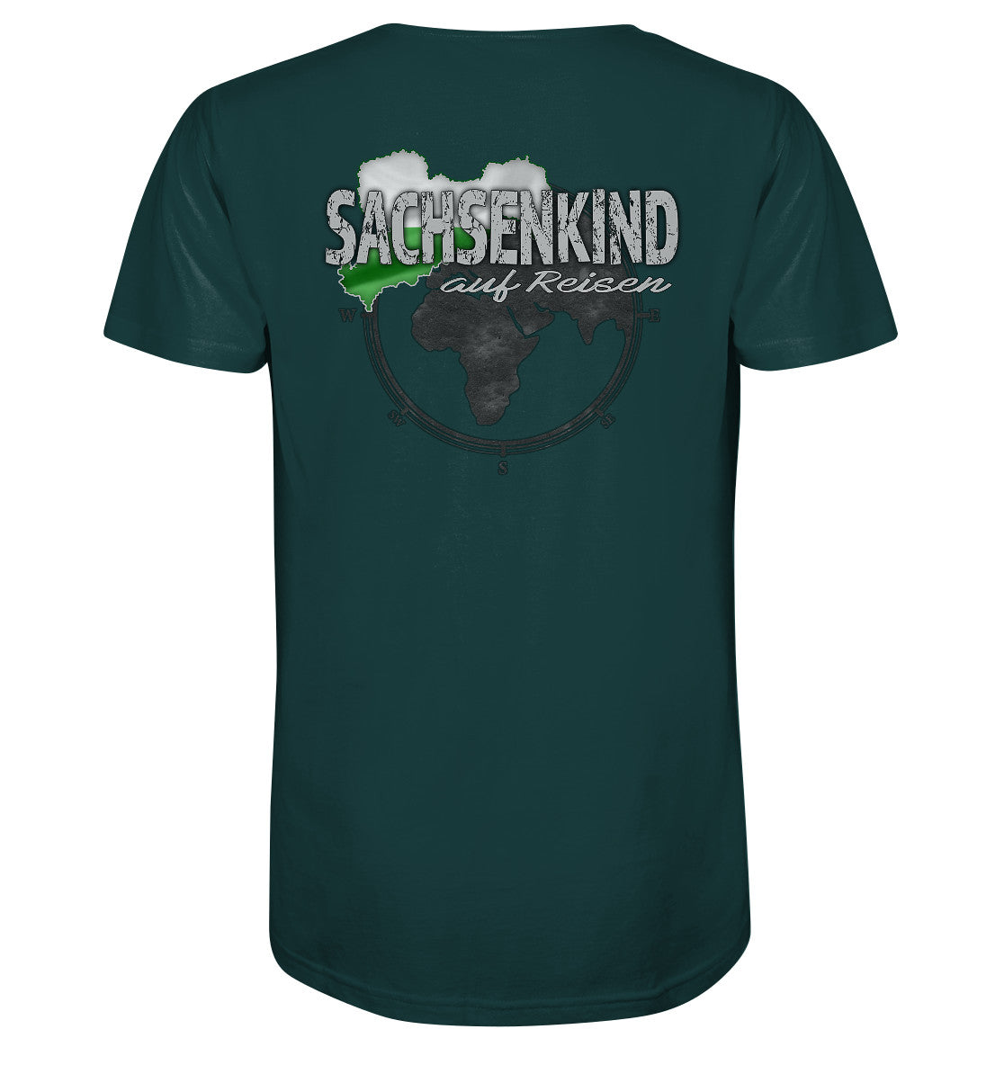 sachsenkind auf reisen - sachsen - urlaub - erholung - organic shirt