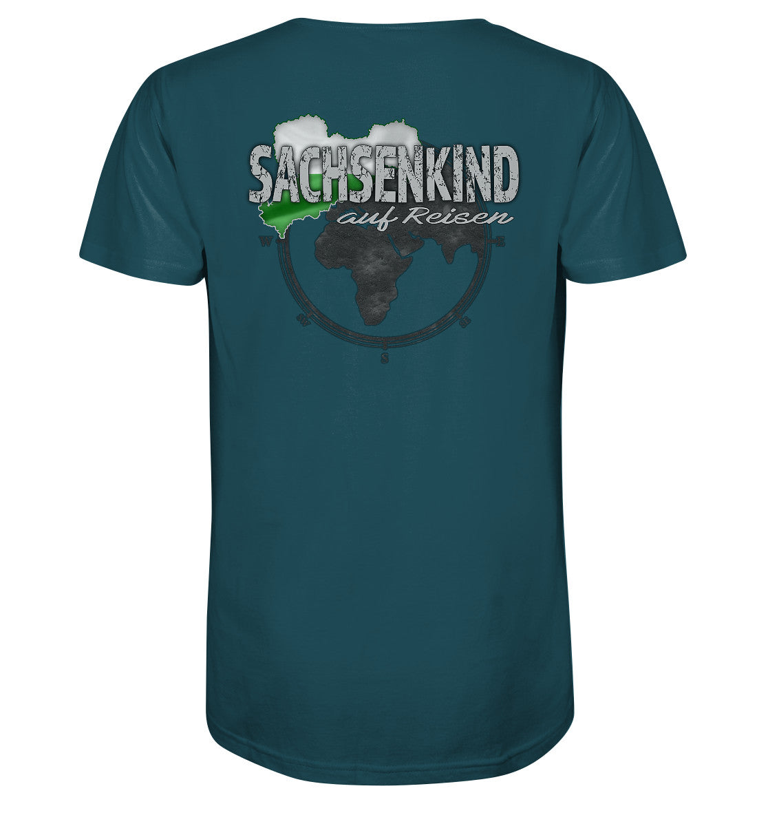 sachsenkind auf reisen - sachsen - urlaub - erholung - organic shirt