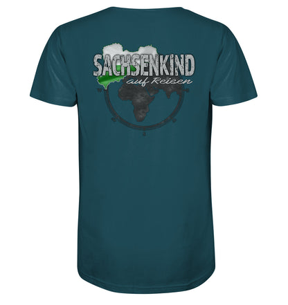 Sachsenkind auf Reisen - Sachsen - Urlaub - Erholung - Organic Shirt