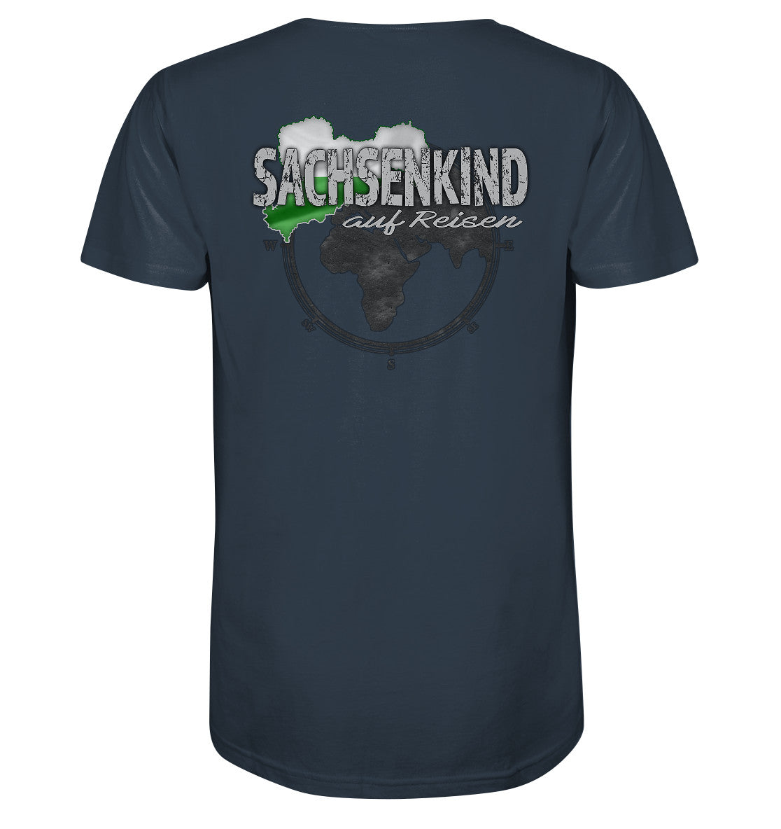 sachsenkind auf reisen - sachsen - urlaub - erholung - organic shirt