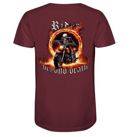 Rider beyond death - Fahrer (Reiter) über den Tod hinaus - mit Rückendruck - Organic Shirt