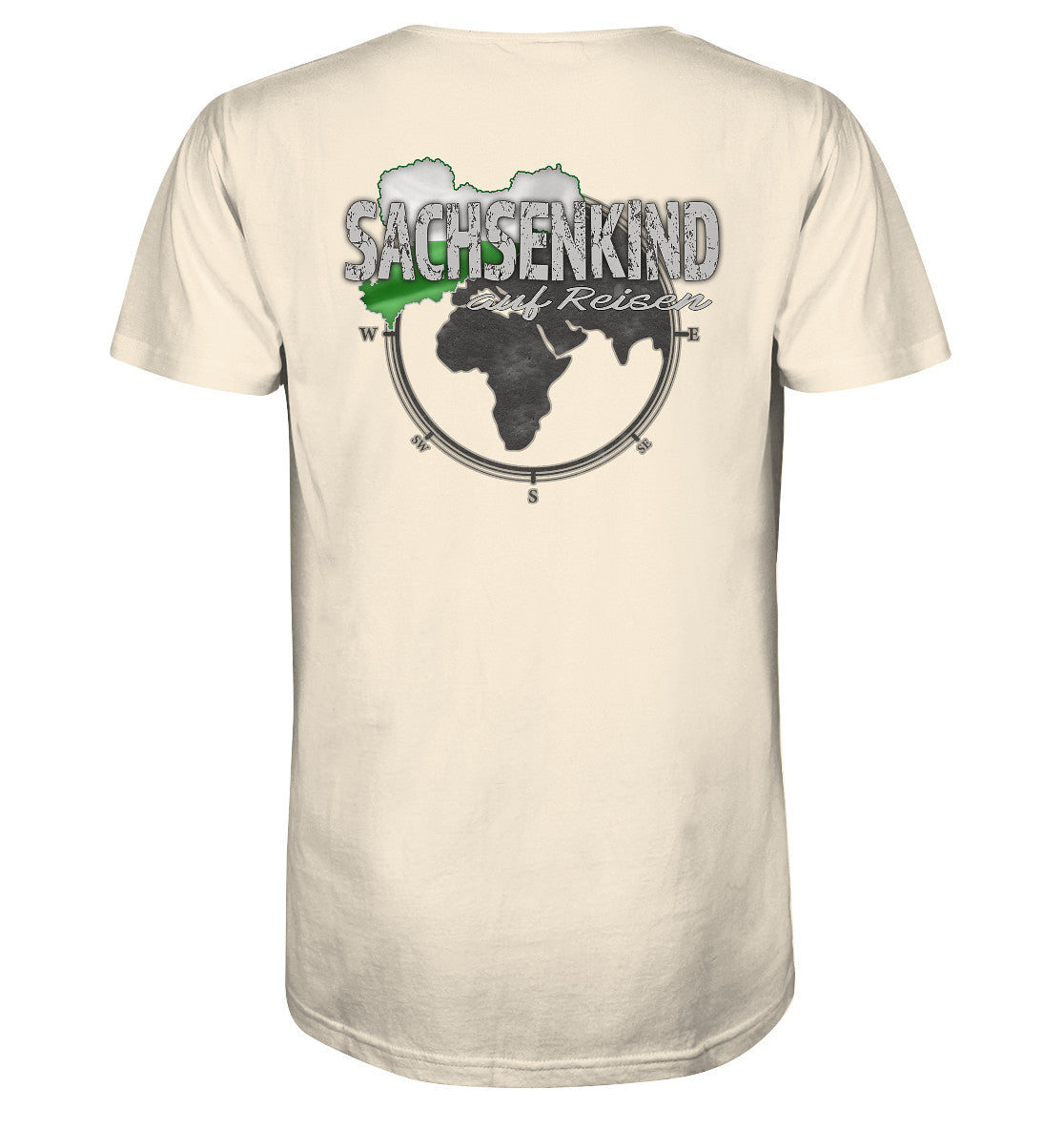 sachsenkind auf reisen - sachsen - urlaub - erholung - organic shirt