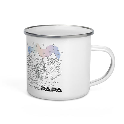 Camping PAPA - Emailletasse