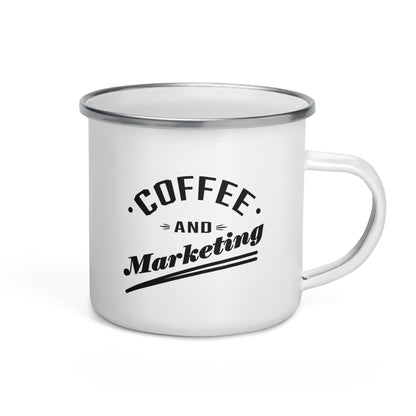 Coffee And Marketing - Emailletasse