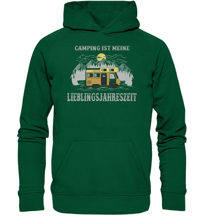 Camping ist meine Lieblingsjahreszeit - Basic Unisex Hoodie