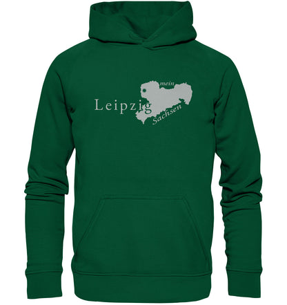 Leipzig - mein Sachsen - Heimatstadt - Basic Unisex Hoodie