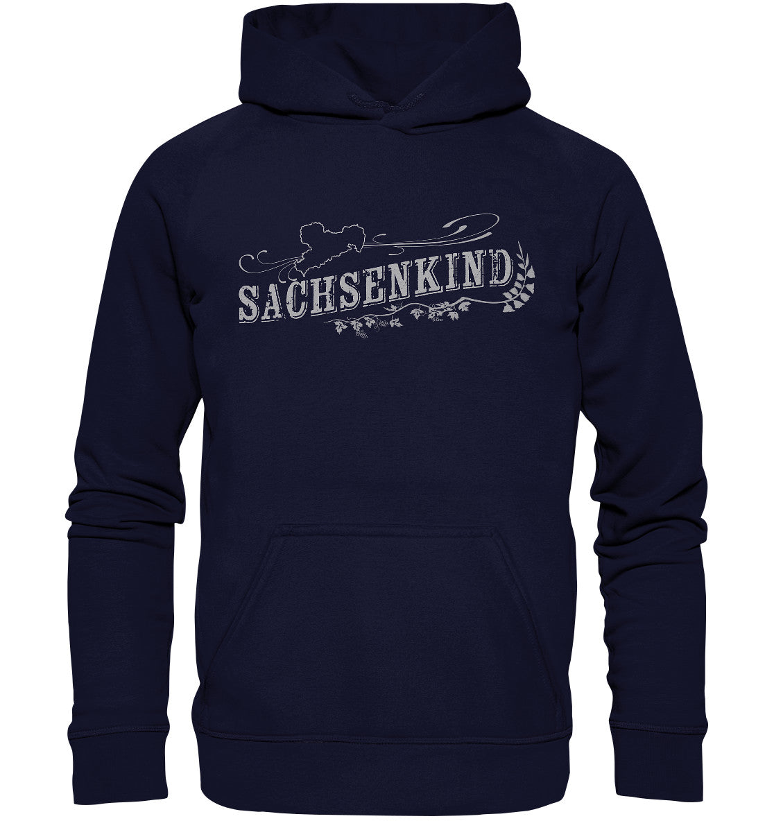 sachsenkind - sachsen - sächsisch - basic unisex hoodie