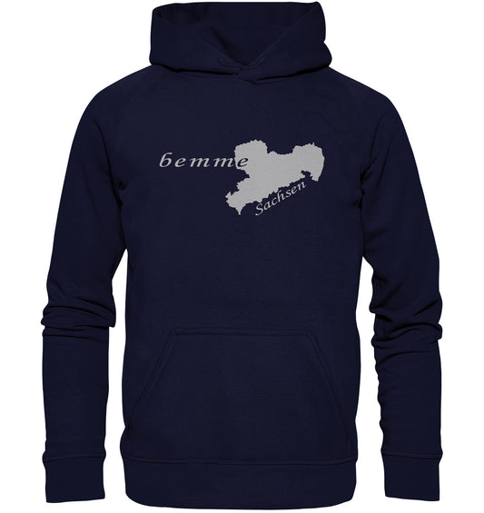 bemme . Schnitte - Brot - Sächsisch - Dialekt - Basic Unisex Hoodie