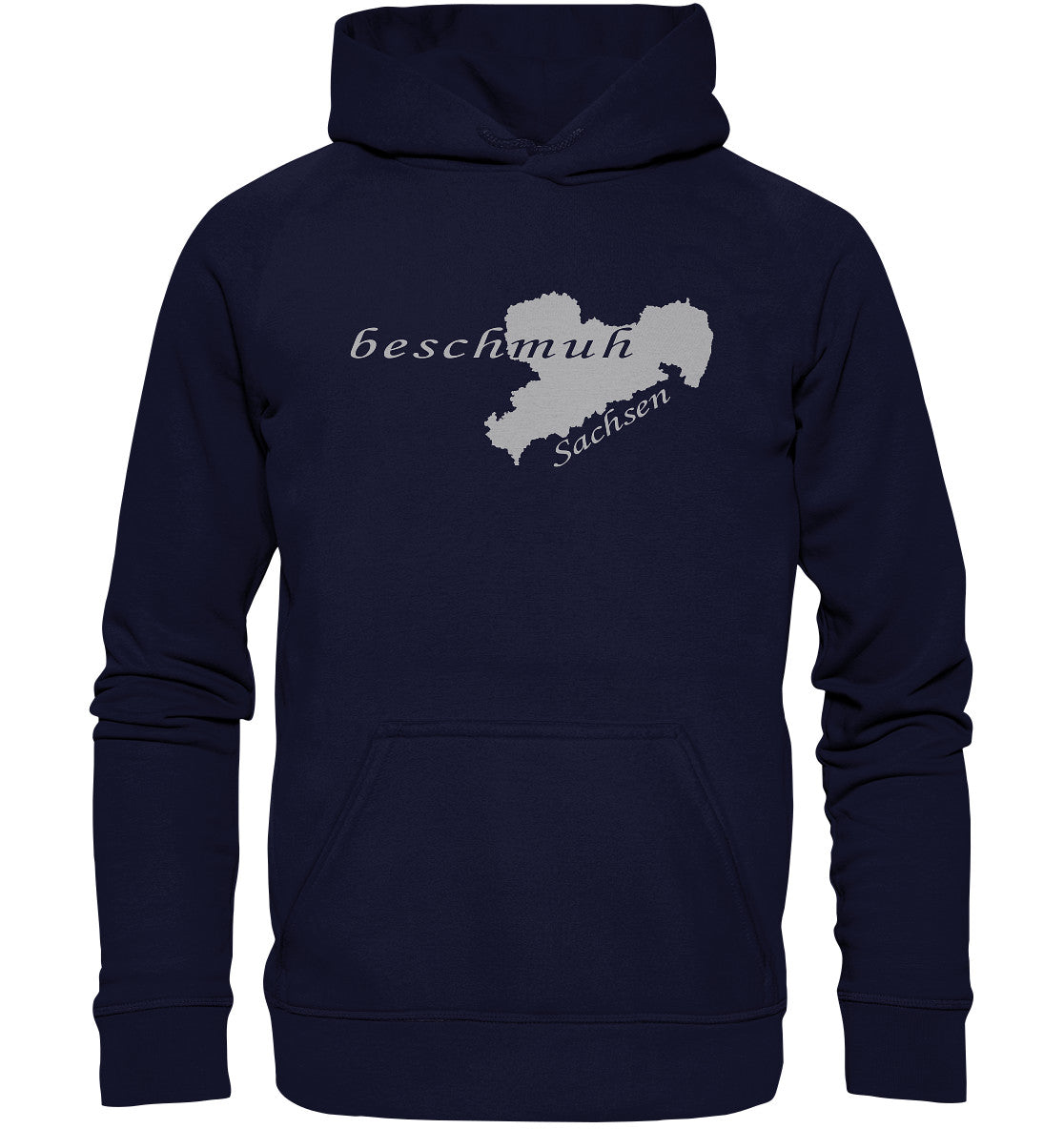 beschmuh - sachsen - sächsisch - dialekt - basic unisex hoodie