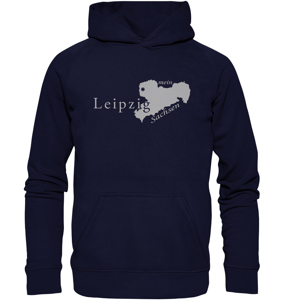 leipzig - mein sachsen - heimatstadt - basic unisex hoodie