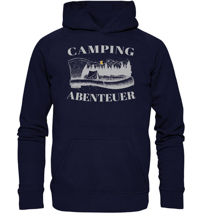 Camping Abenteuer - Basic Unisex Hoodie