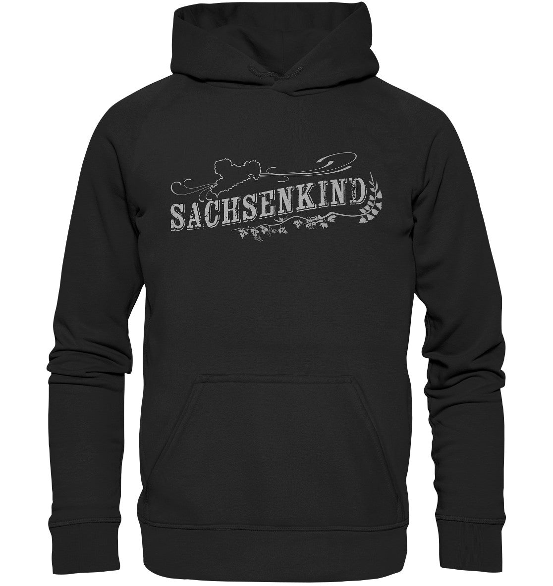 sachsenkind - sachsen - sächsisch - basic unisex hoodie