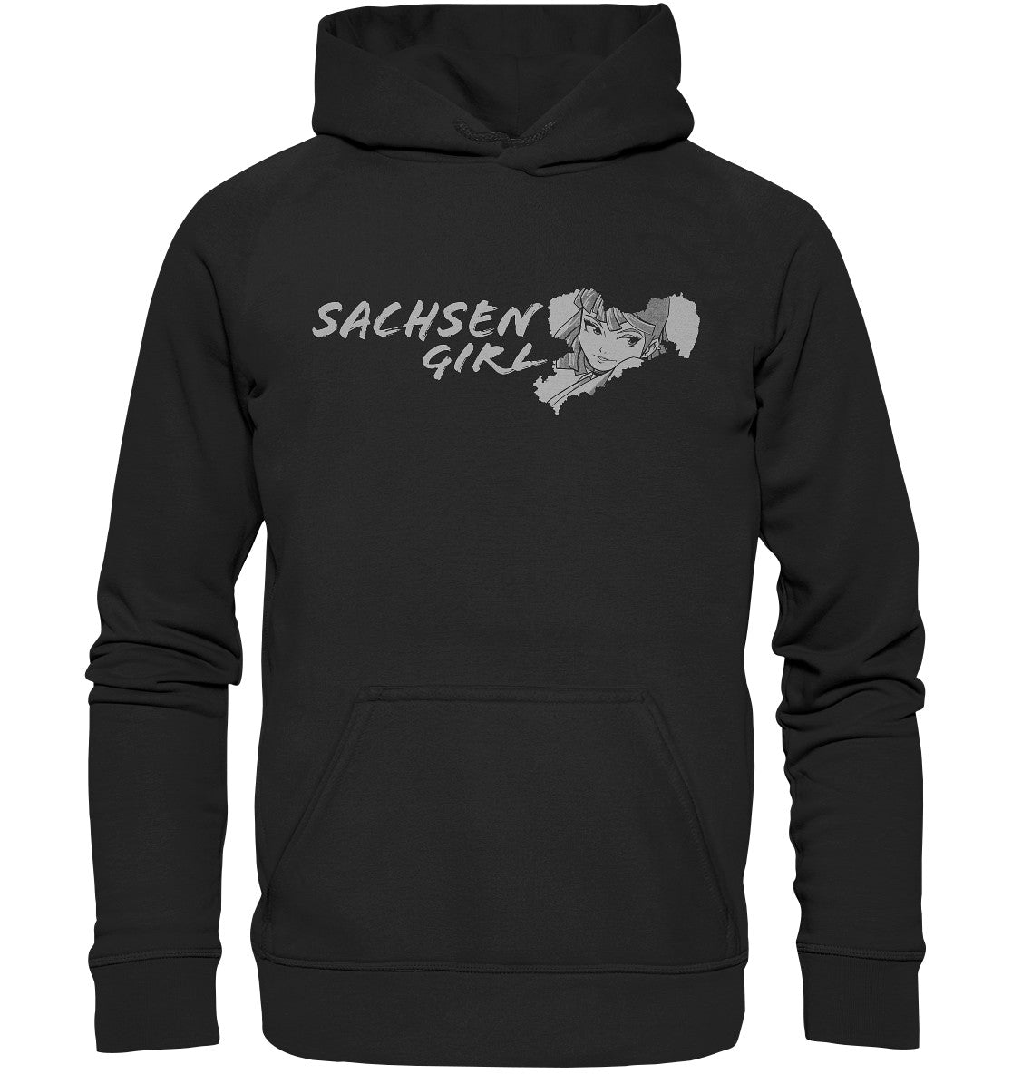 sachsengirl - sachsenlady - sachsen - dialekt - basic unisex hoodie