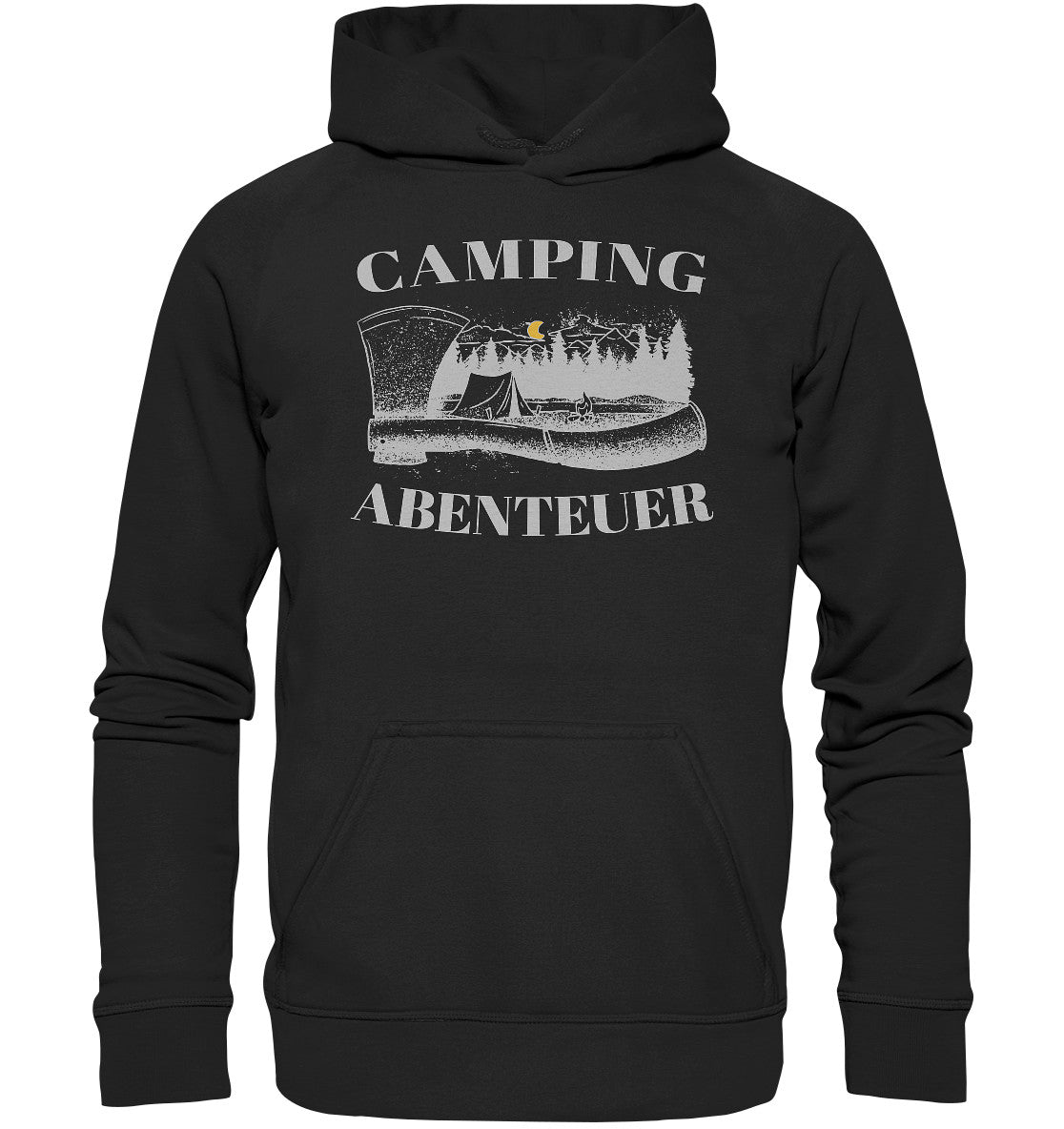 camping abenteuer - basic unisex hoodie