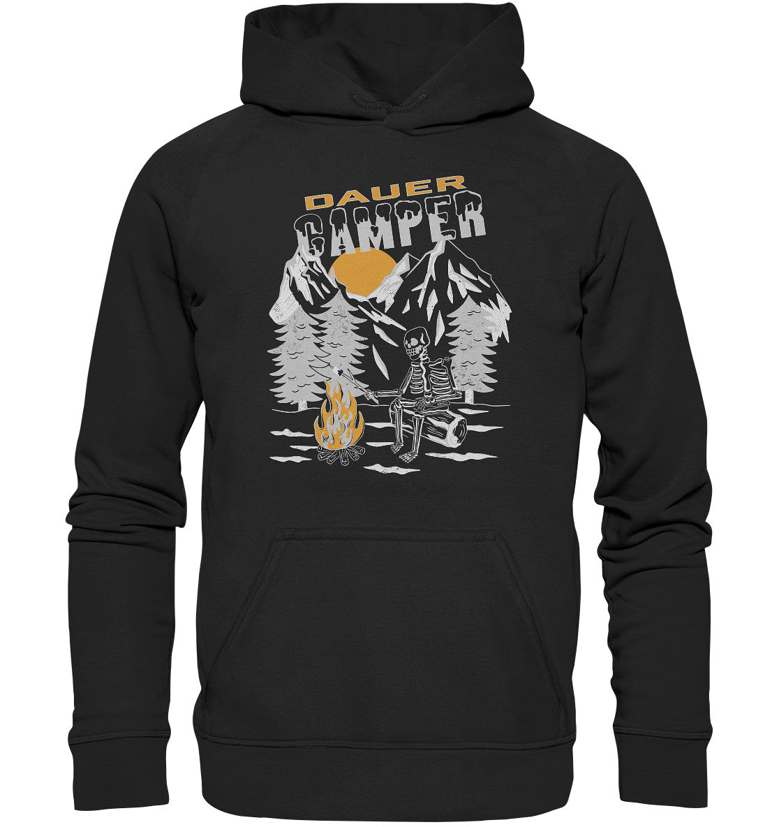 dauercamper - basic unisex hoodie