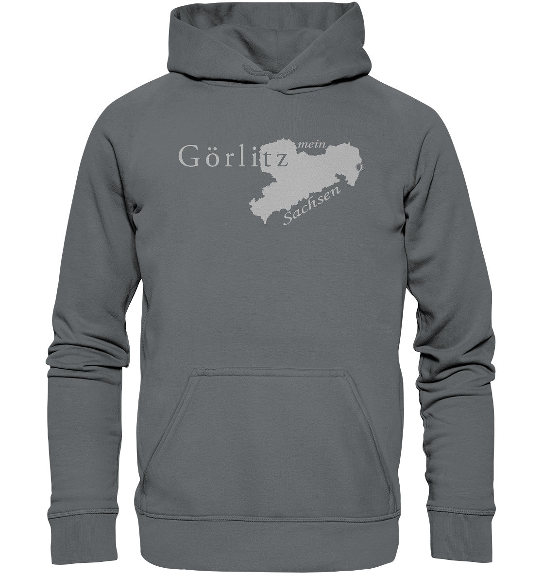 görlitz - mein sachsen - heimatstadt - basic unisex hoodie