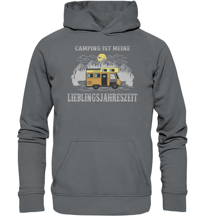 Camping ist meine Lieblingsjahreszeit - Basic Unisex Hoodie