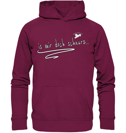 is mir doch schnurz - Sächsisch - Spruch - Basic Unisex Hoodie