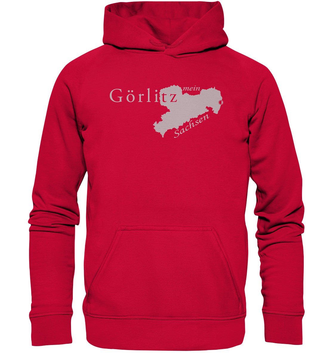 görlitz - mein sachsen - heimatstadt - basic unisex hoodie