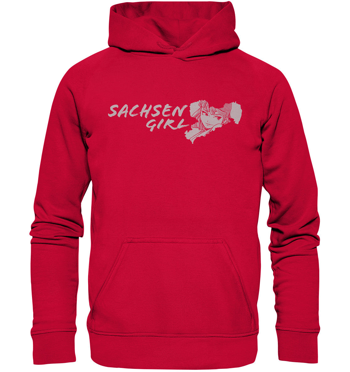 sachsengirl - sachsenlady - sachsen - dialekt - basic unisex hoodie