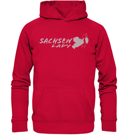 Sachsenlady - Sachsenladie - Sachsen - Dialekt - Basic Unisex Hoodie