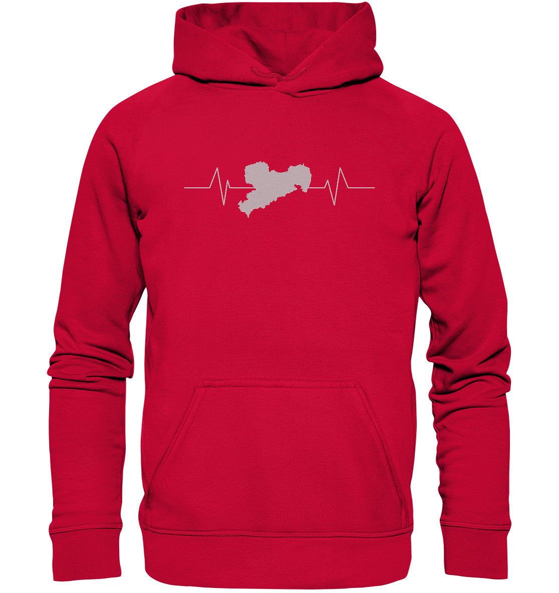 ich liebe mein sachsen - i love my saxony - basic unisex hoodie