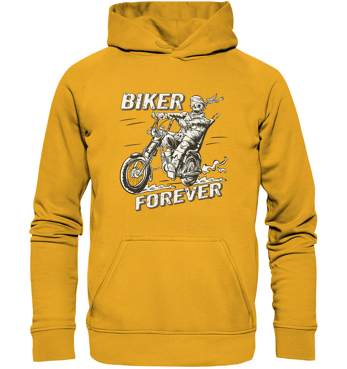 biker forever - für immer motorrad - basic unisex hoodie clothing tops basic unisex hoodie hoodies