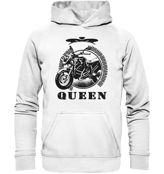 Biker Queen Motorrad Königin - Basic Unisex Hoodie