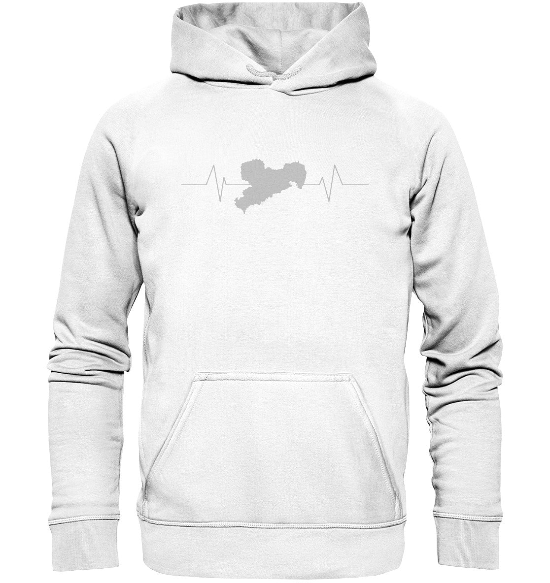 ich liebe mein sachsen - i love my saxony - basic unisex hoodie