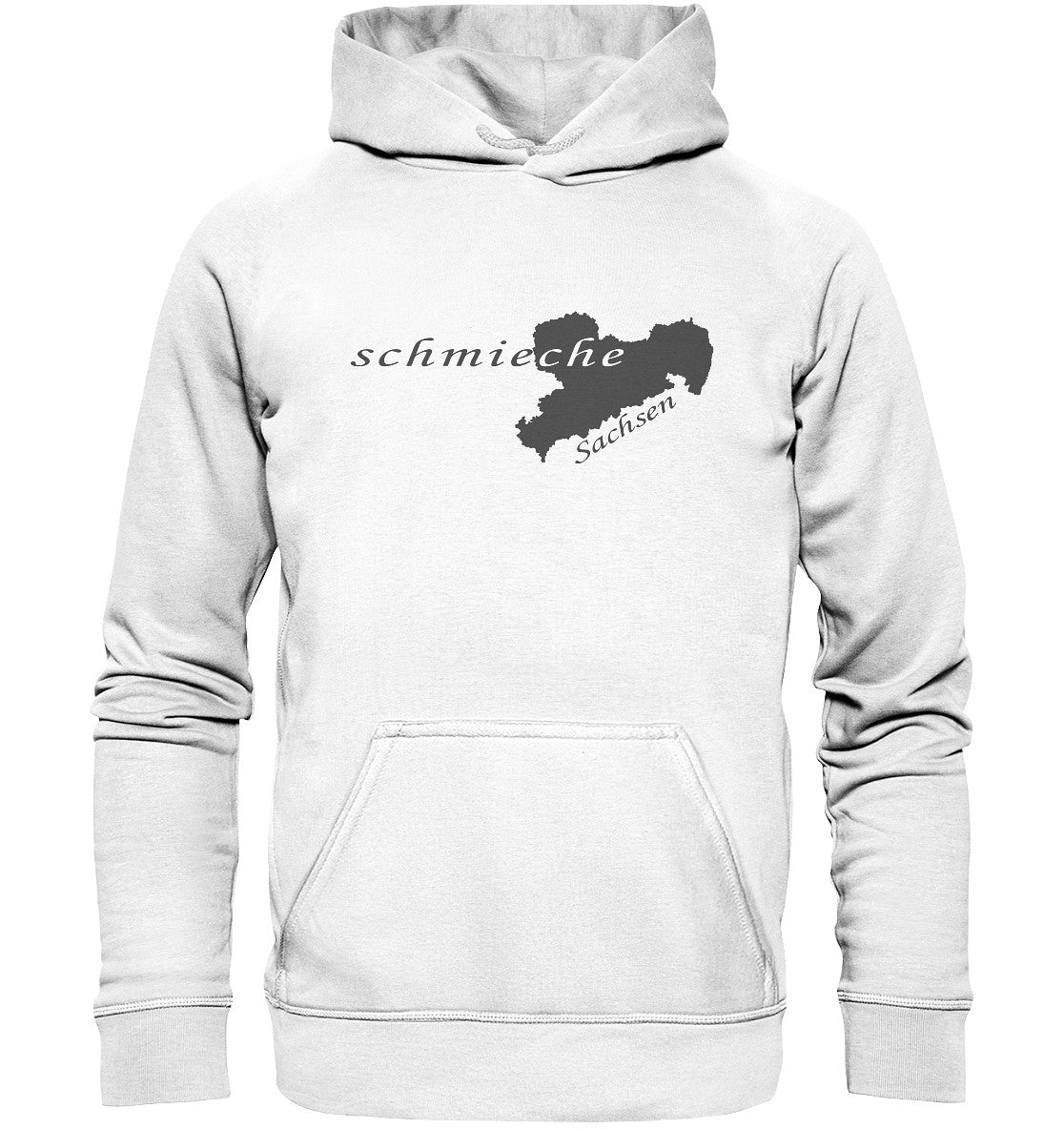 schmieche - zollstock - gliedermaßstab - sächsisch - dialekt - basic unisex hoodie