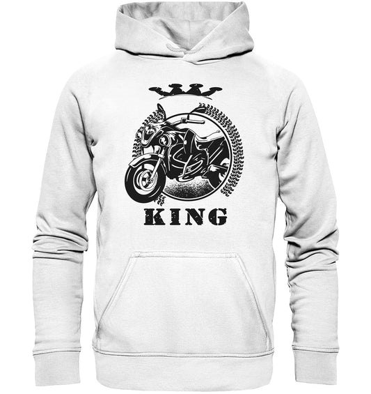 Biker King Motorrad König - Basic Unisex Hoodie