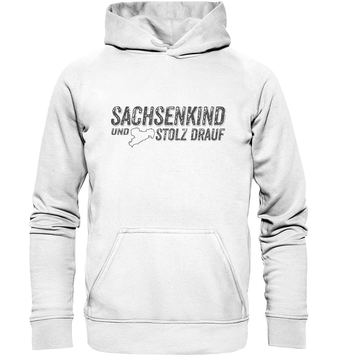 sachsenkind und stolz drauf - sachsen - basic unisex hoodie