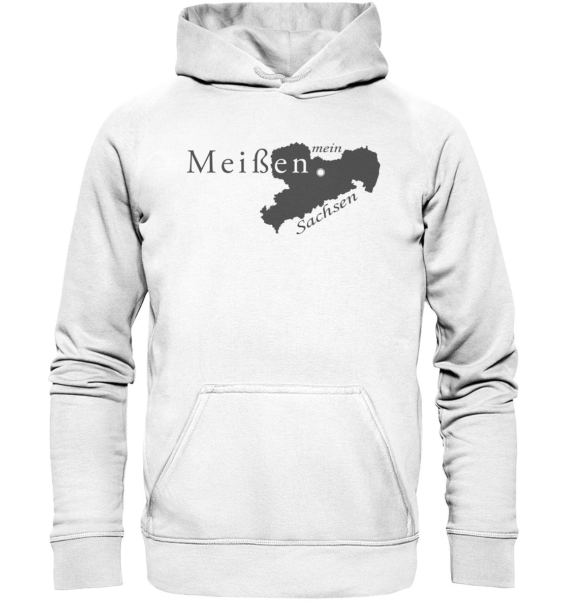 meißen - mein sachsen - heimatstadt - basic unisex hoodie