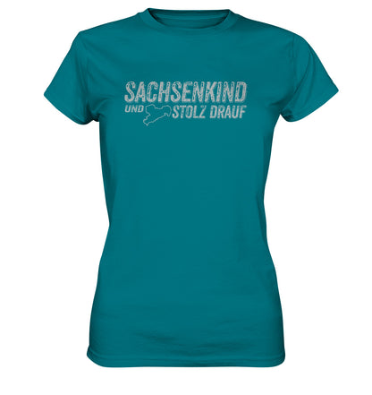 Sachsenkind und stolz drauf - Sachsen - Ladies Premium Shirt