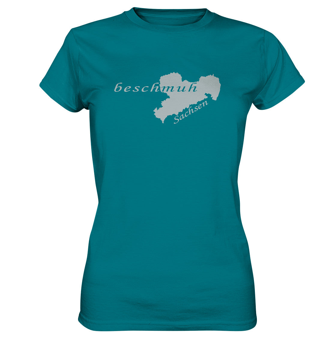 beschmuh - sachsen - sächsisch - dialekt - ladies premium shirt