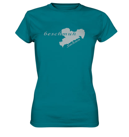 beschmuh - Sachsen - Sächsisch - dialekt - Ladies Premium Shirt