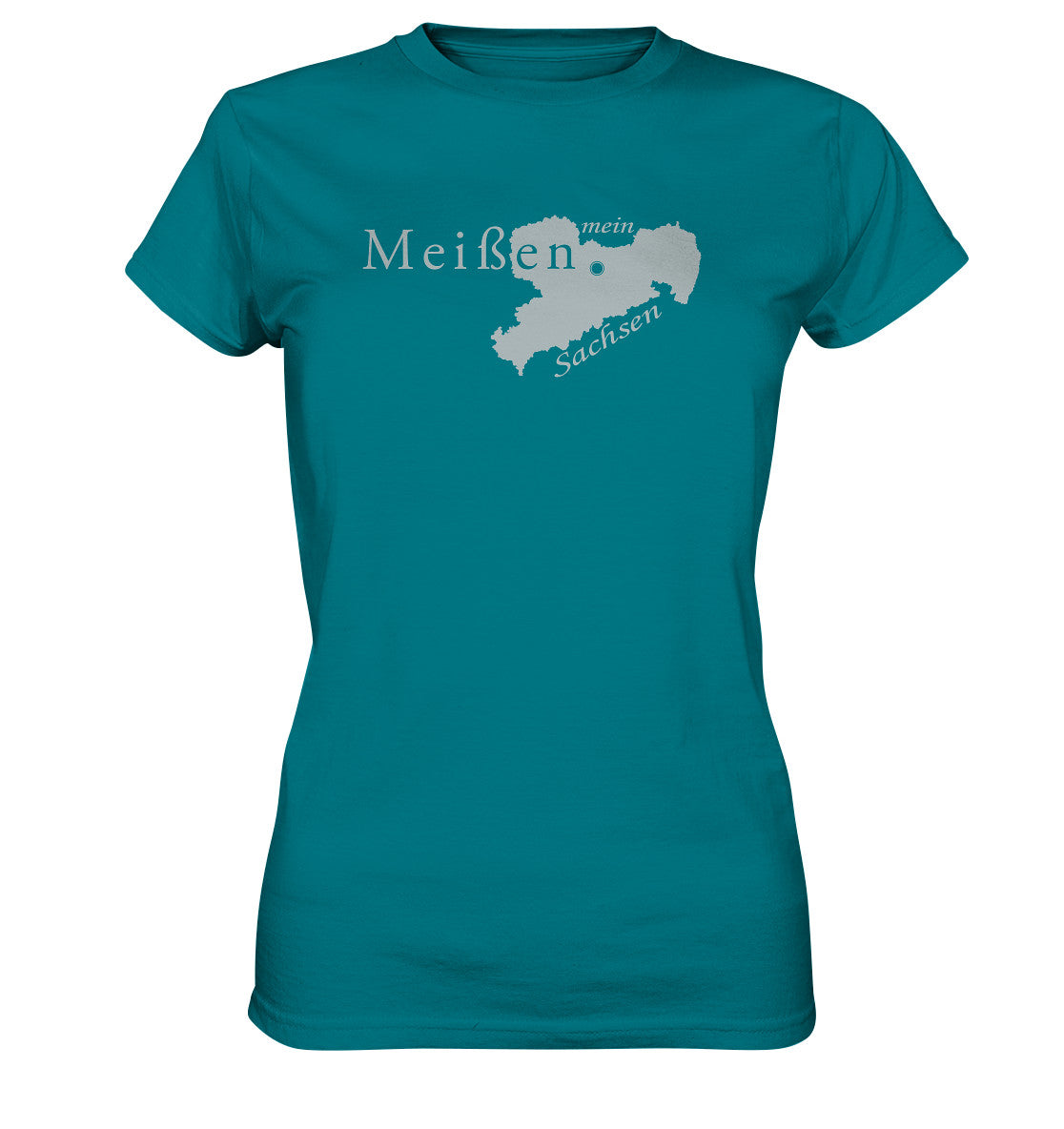 meißen - mein sachsen - heimatstadt - ladies premium shirt