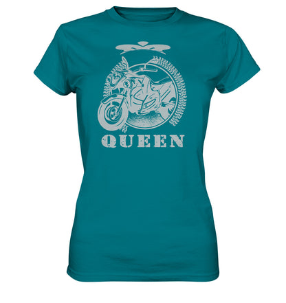 Biker Queen Motorrad Königin - Ladies Premium Shirt