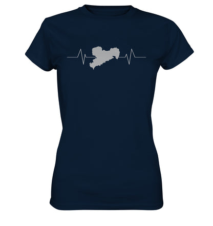 Ich liebe mein Sachsen - I love my Saxony - Ladies Premium Shirt