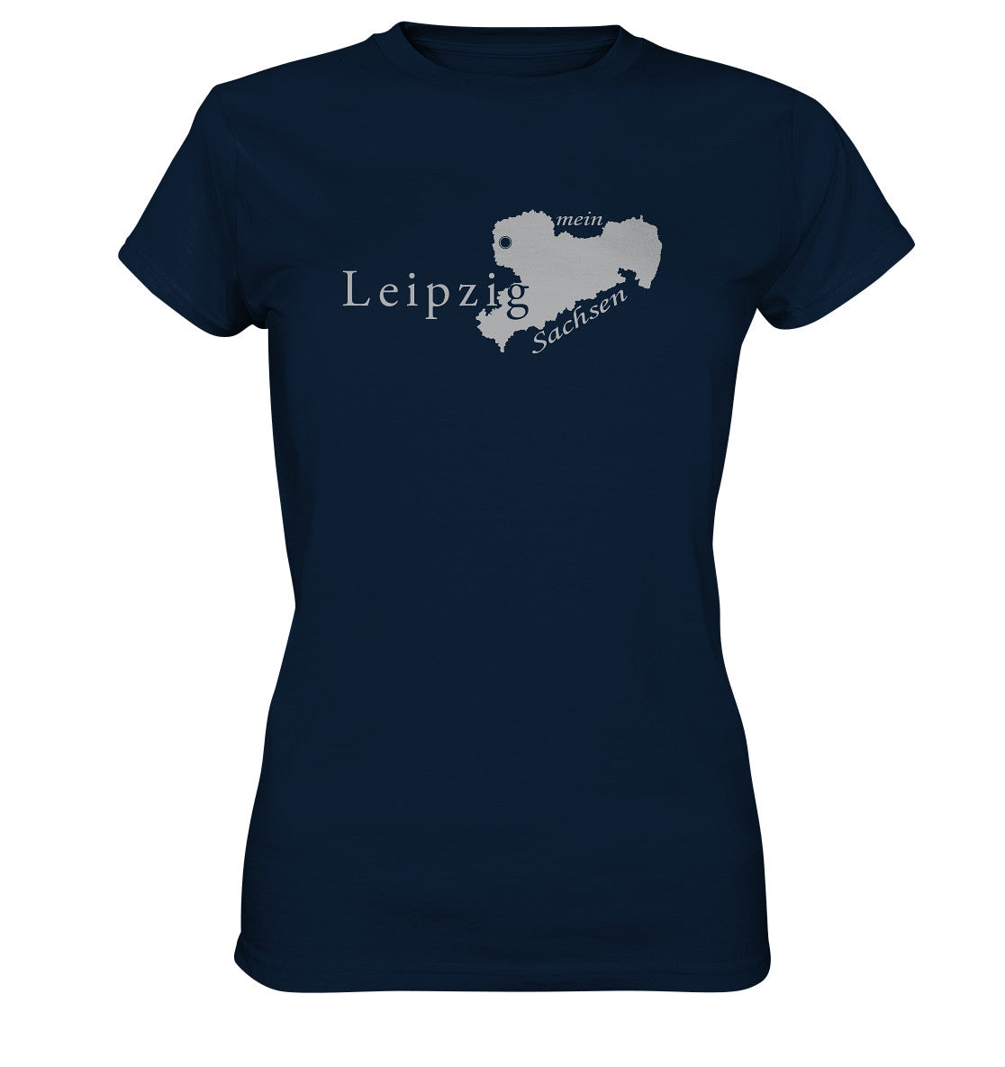 leipzig - mein sachsen - heimatstadt - ladies premium shirt