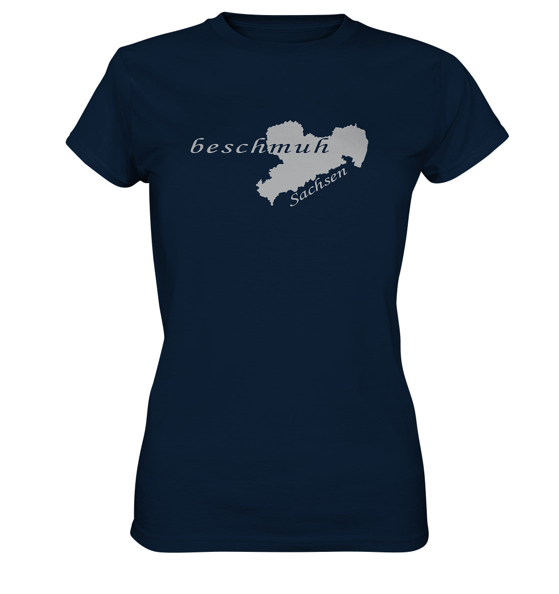 beschmuh - sachsen - sächsisch - dialekt - ladies premium shirt