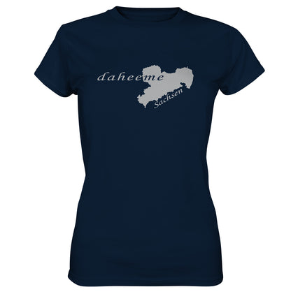 daheeme - zu Hause - Sächsisch - Ladies Premium Shirt