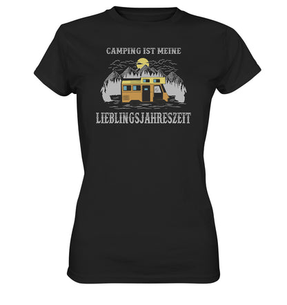 Camping ist meine Lieblingsjahreszeit - Ladies Premium Shirt