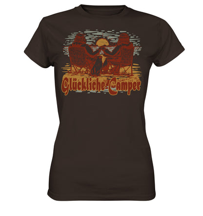 Glückliche Camper - Ladies Premium Shirt