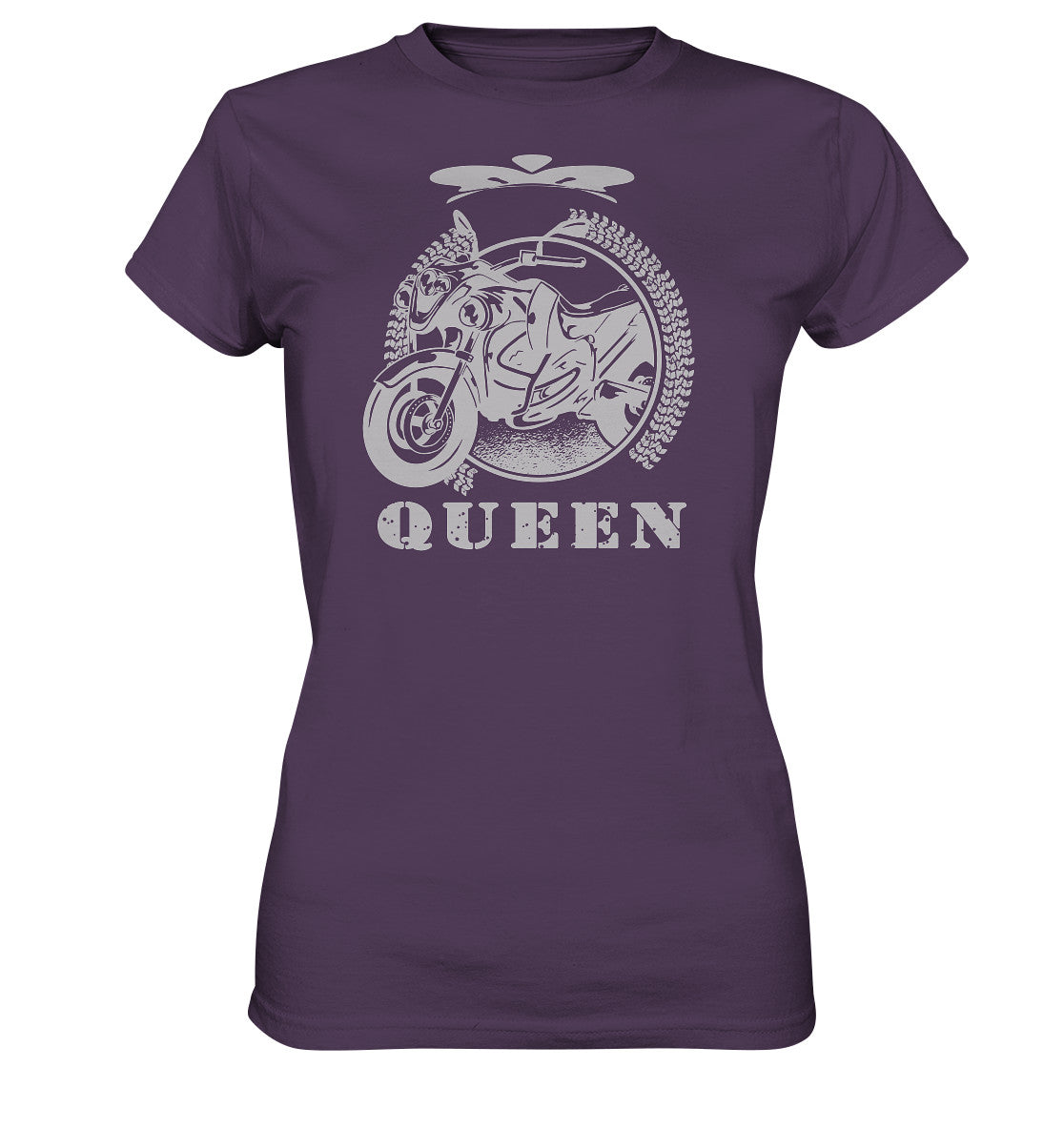 biker queen motorrad königin - ladies premium shirt