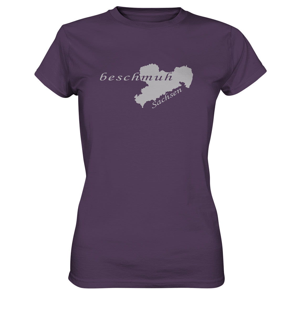 beschmuh - sachsen - sächsisch - dialekt - ladies premium shirt